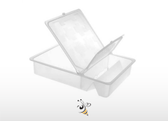 Kutu Yemlik Şeffaf - 1.5 litrelik