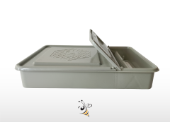 Kutu Yemlik Gri - 1.25 litrelik