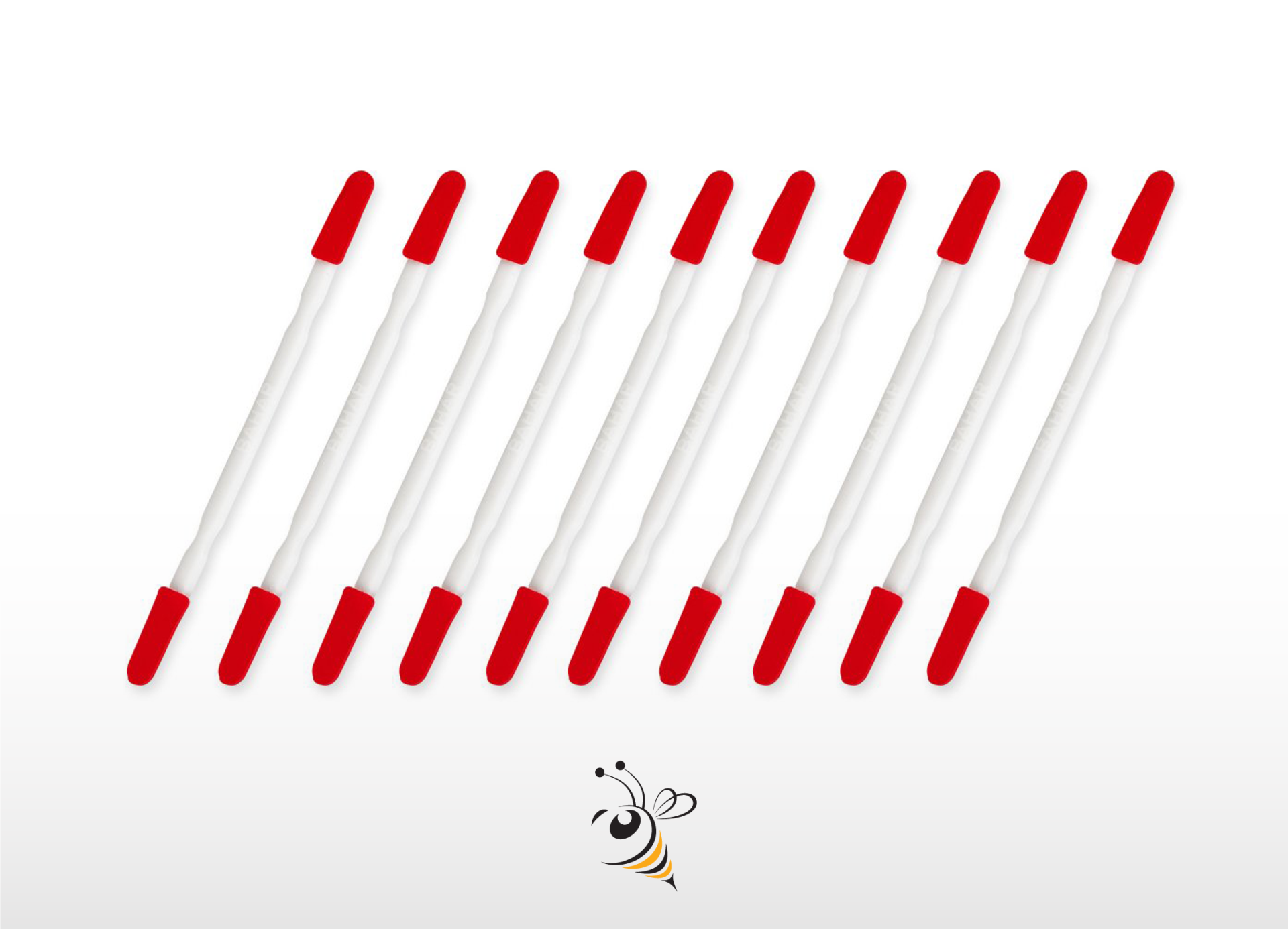 Arı Sütü Hasat Kaşığı Silikon Uçlu 10 ADET