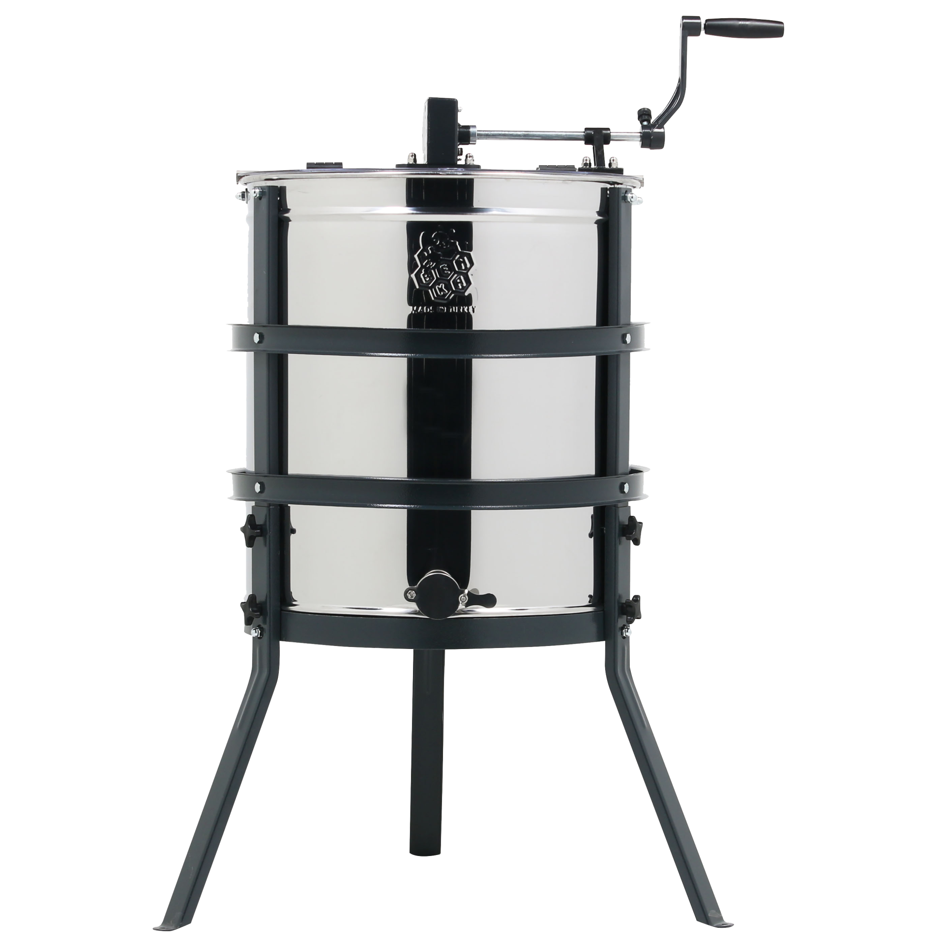 3 Çerçeveli Bal Süzme Makinesi Dadant Manuel