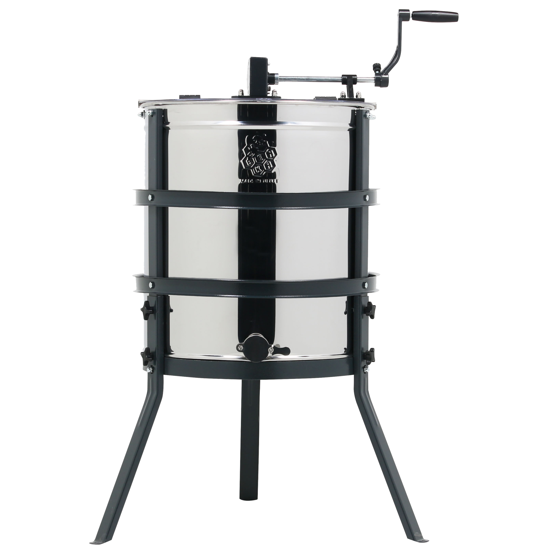 4 Çerçeveli Bal Süzme Makinesi Dadant Manuel 304 Sepet