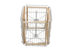 4 Çerçeveli Bal Süzme Makinesi Motorlu 12V-220V 304 Sepet