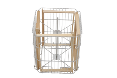 4 Çerçeveli Bal Süzme Makinesi Motorlu Dadant AISI 304