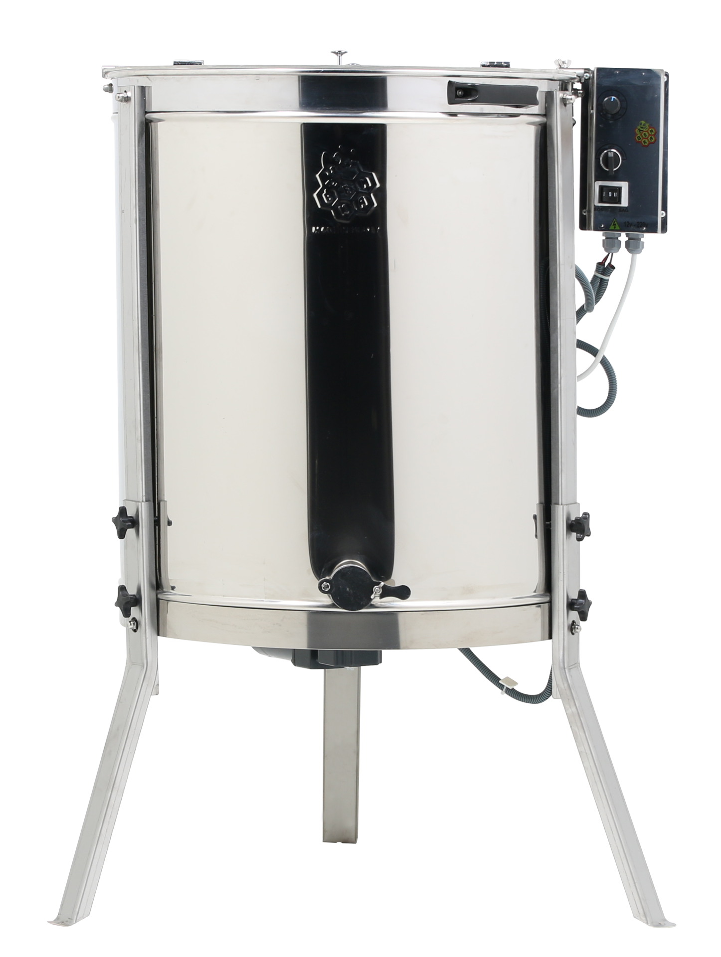 8-20 Çerçeveli Bal Süzme Makinesi Motorlu 12V-220V AISI 304