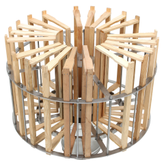 20 Çerçeveli Bal Süzme Makinesi Tam Otomatik AISI 304