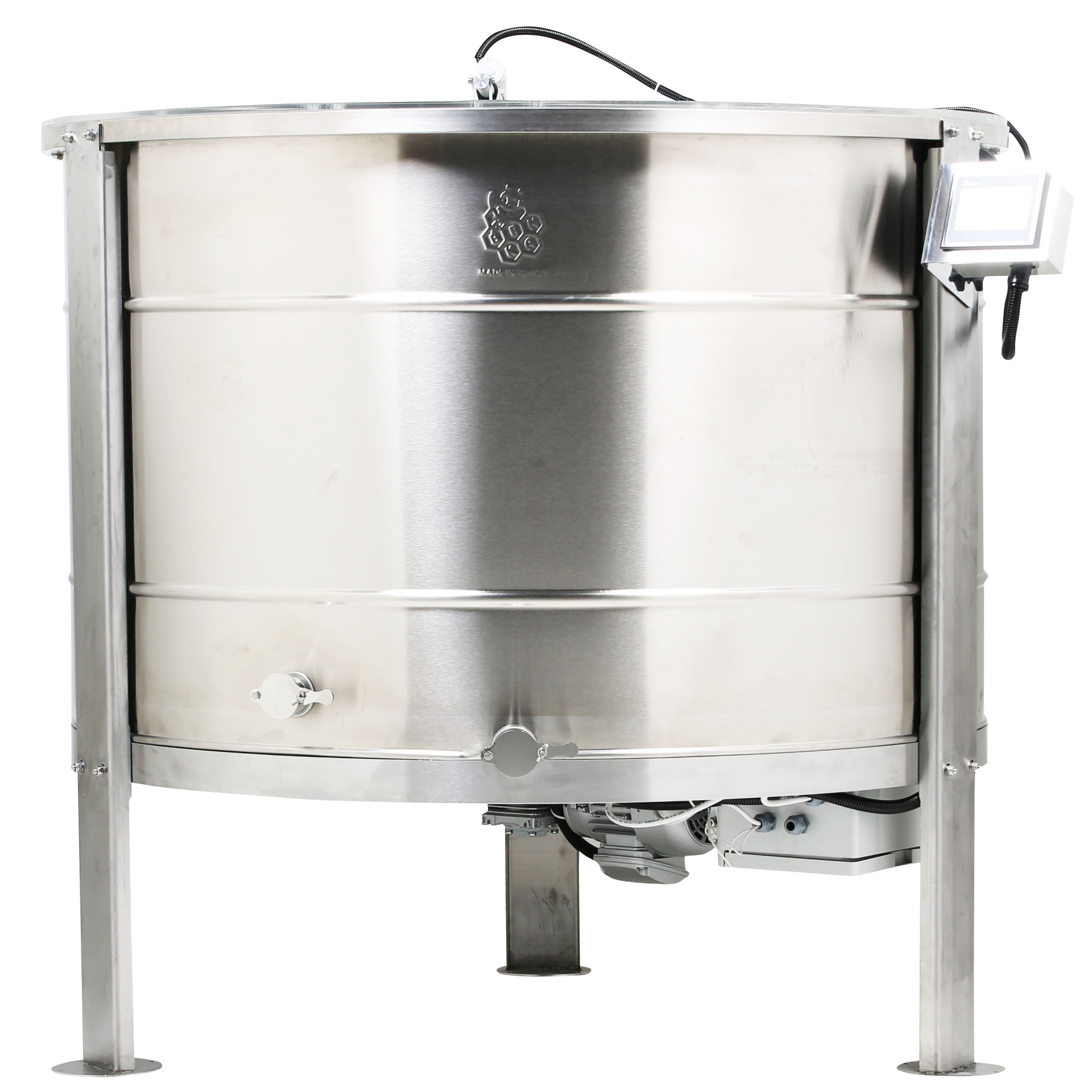 56 Çerçeveli Bal Süzme Makinesi Tam Otomatik Dadant Milenyum AISI 304