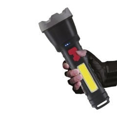 USB ŞARJLI EL FENERİ