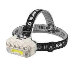 USB Şarjlı Kafa Lambası - 1500 Lumen Güçlü LED Aydınlatma
