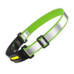 USB Şarjlı Kafa Lambası - 800 Lumen Şerit COB LED Aydınlatma
