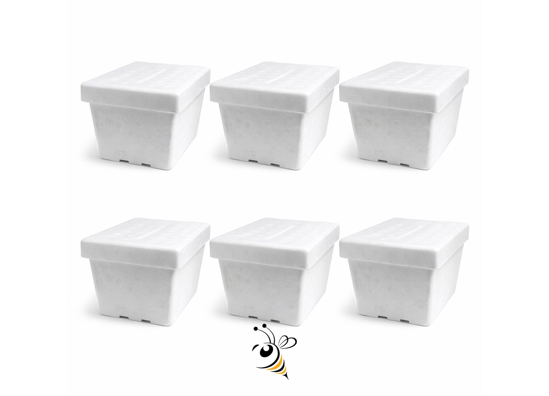 Bahar 6’lı Strafor Çiftleştirme Kutusu (4 Çerçeveli) – Ücretsiz Kargo