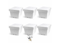 Bahar 6’lı Strafor Çiftleştirme Kutusu (4 Çerçeveli) – Ücretsiz Kargo